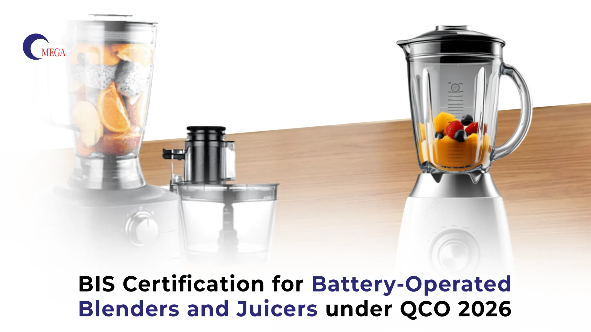 Battery operated blender juicer