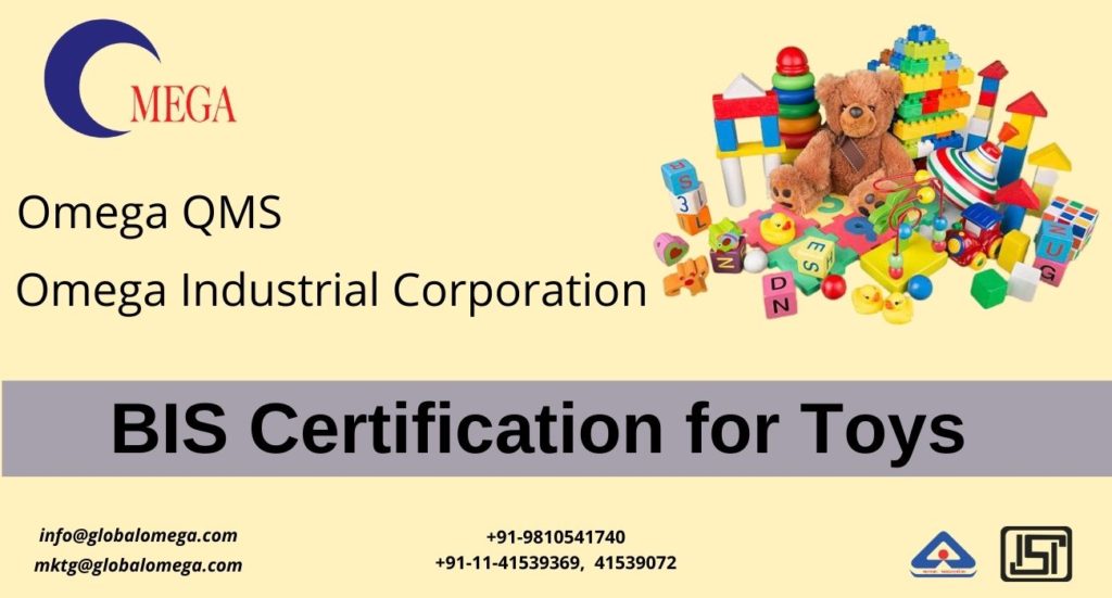 BIS Certification for Toys | Mandatory BIS for Toys - OMEGA